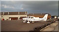 Small plane at Turweston Airfield