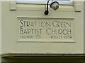 Stratton Green Baptist Church, Swindon Road, Stratton, Swindon