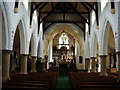 Interior of St John the Evangelist, The Willows, Kirkham