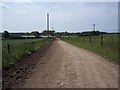 Bridleway towards Crichel Mill