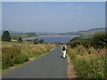 Approaching Leighton Reservoir from Pott Bank