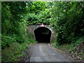 A very narrow canal bridge.