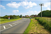 TG5015 : Scratby Road and Thoroughfare Lane junction by Richard Robinson