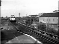 Electric train at Sandhills