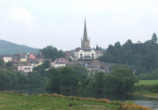 Ross-on-Wye from the Bypass