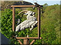 Sign at the Royal Goat Hotel