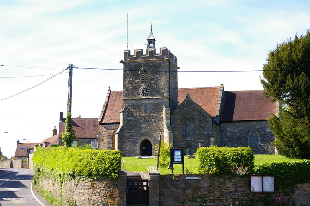 St Mary's church in Abbas Combe