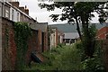 Back Alley to Houses on Foundry Street