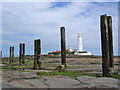 NZ3575 : St. Mary's Lighthouse by Stephen Horncastle
