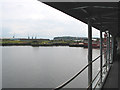 View across the basin from HMS York