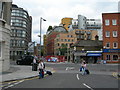 Looking Across Southwark Street to Hopton Street.