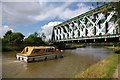 TL4760 : Pleasure boat approaching railway bridge by Fractal Angel