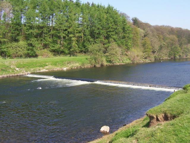 Weir on the River Lune