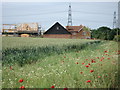 Barn conversion in progress, Bradbury Farm