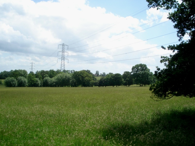 Pylons near Durrance Farm