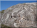 NM9292 : Rock Outcrop, Meall nan Spardan by Tony Kinghorn
