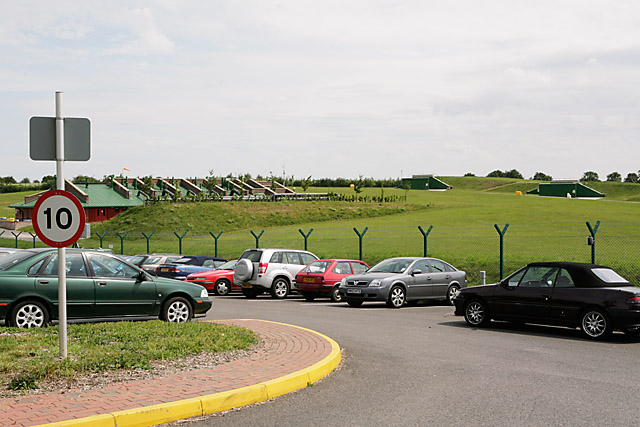 Car Park And Mod Site Linked To Middle © Peter Facey Cc By Sa20