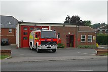 SP7416 : Waddesdon fire station by Kevin Hale