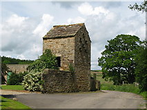 NY8666 : Dovecot at Allerwash Buildings by Mike Quinn