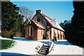 Winterslow: chapel in snow