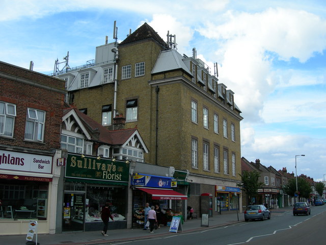 Addiscombe Telephone Exchange and Shops