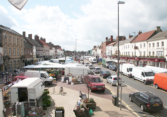 Northallerton Market Bob Embleton Geograph Britain And Ireland   474813 C0e2f6bb 