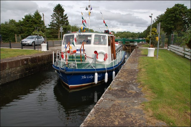 The "Lady Sandel" on the Bann at Movanagher