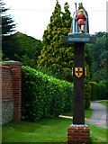 TM2373 : Stradbroke village sign by Jeff Tomlinson