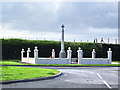 NX9720 : War memorial, Parton by Alexander P Kapp