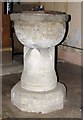 St Andrew Old Church, Kingsbury, London NW9 - Font