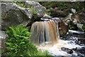 NU0821 : Waterfall, Harehope Burn by Dave Dunford