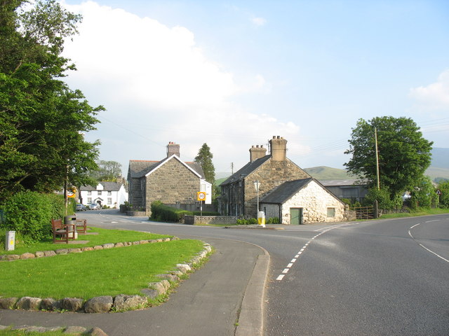 Junction of the B4403 with the A494 at... © Eric Jones cc-by-sa/2.0 ...