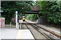 TQ2562 : Leaving Belmont Station, Surrey by Dr Neil Clifton