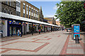 Pedestriansised section of Leigh Road, Eastleigh