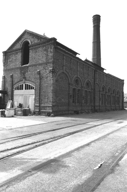 The old Wallasey Dock Impounding Station