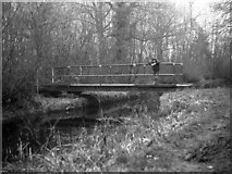 SU7951 : Zebon Copse Swing Bridge, Basingstoke Canal by Dr Neil Clifton