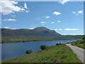 NC6036 : Loch Naver looking South to Ben Klibrech by pete simpson