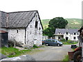 Barn and farmhouse at New Inn Farm