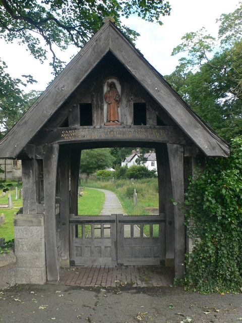 Lych Gate, St Cynbryd's Church, Llanddulas.