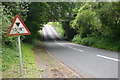 Railway bridge over road to Shoddesden