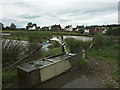 Drinking trough and ponds near Brookhouses