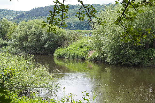 The river Severn near Victoria Bridge