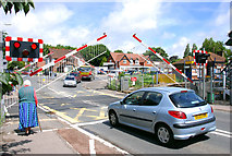 TR1760 : The level crossing, Sturry, Kent by david mills