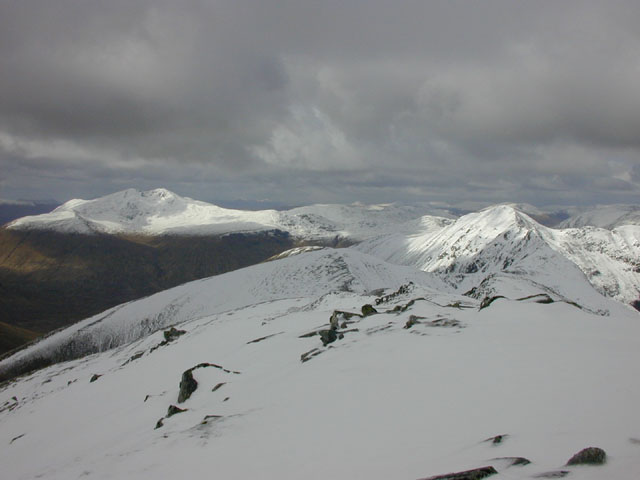 The north ridge of A' Chralaig