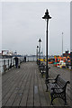 TM2532 : The Halfpenny Pier at Harwich by Leonore Kegel