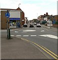 Mini roundabout in Blaby