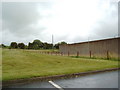 Prison wall of HMP Kilmarnock