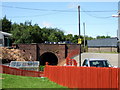 Tunnel at Crymych station