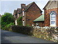 Miners Cottages next door to the church