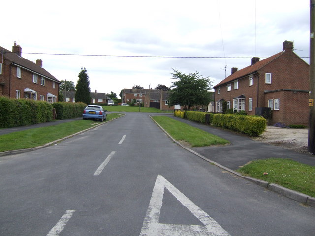 Civilian housing, Marham village © Jonathan Billinger cc-by-sa/2.0 ...